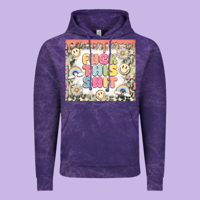 Fuck This Shit Vintage Hoodie Designed By Maliassmallbusiness
