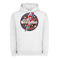 Pigment Lunar Rock Western Mama Patriotic 4th of July Urban Hoodie - LillyAllenDesigns