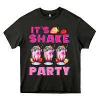 Asphalt its shake party with milkshake Heavy Core Tee - AdoDesignShop