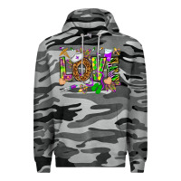 Slate Camo Mardi Gras love Nurse Premium Hoodie - HowdyJamesFarm