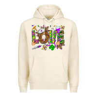 Tofu Mardi Gras love Nurse Premium Hoodie - HowdyJamesFarm