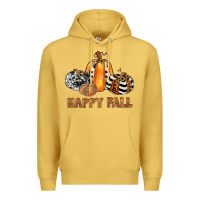 Antique Gold happy fall Premium Hoodie - JahusDesignShop