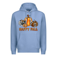 Colony Blue happy fall Premium Hoodie - JahusDesignShop