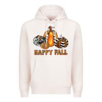 Pale Pink happy fall Premium Hoodie - JahusDesignShop
