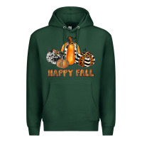 Sports Green happy fall Premium Hoodie - JahusDesignShop