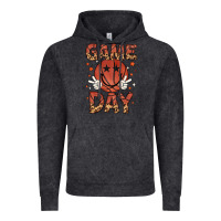 Vintage Black game day Vintage Hoodie - MaliasSmallBusiness