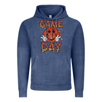 Vintage Denim game day Vintage Hoodie - MaliasSmallBusiness
