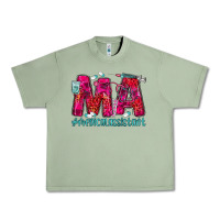 Oil Green medical assistant Urban Heavy Tee - MaliasSmallBusiness