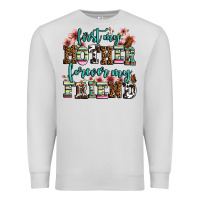 Dove Grey first my mother forever my friend Premium Sweatshirt - OliviaCreatesArt