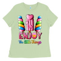 Matcha enjoy the little things Ladies Tee - AdoDesignShop