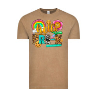 Vintage Coffee hello pre k Vintage Tee - NancyCooperArtShop