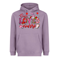 Lavender one loved nurse valentine's day Heavyweight Hoodie - OliviaCreatesArt