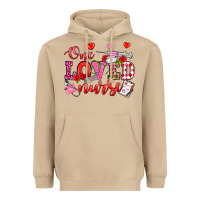 Mushroom one loved nurse valentine's day Heavyweight Hoodie - OliviaCreatesArt