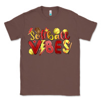Chestnut softball vibes Classic Tee - MaliasSmallBusiness
