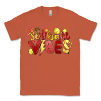 Copper softball vibes Classic Tee - MaliasSmallBusiness
