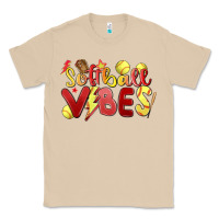 Mushroom softball vibes Classic Tee - MaliasSmallBusiness