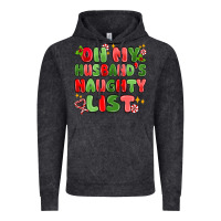 Vintage Black on my husband's naughty list Vintage Hoodie - MaliasSmallBusiness