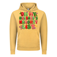 Vintage Mustard on my husband's naughty list Vintage Hoodie - MaliasSmallBusiness
