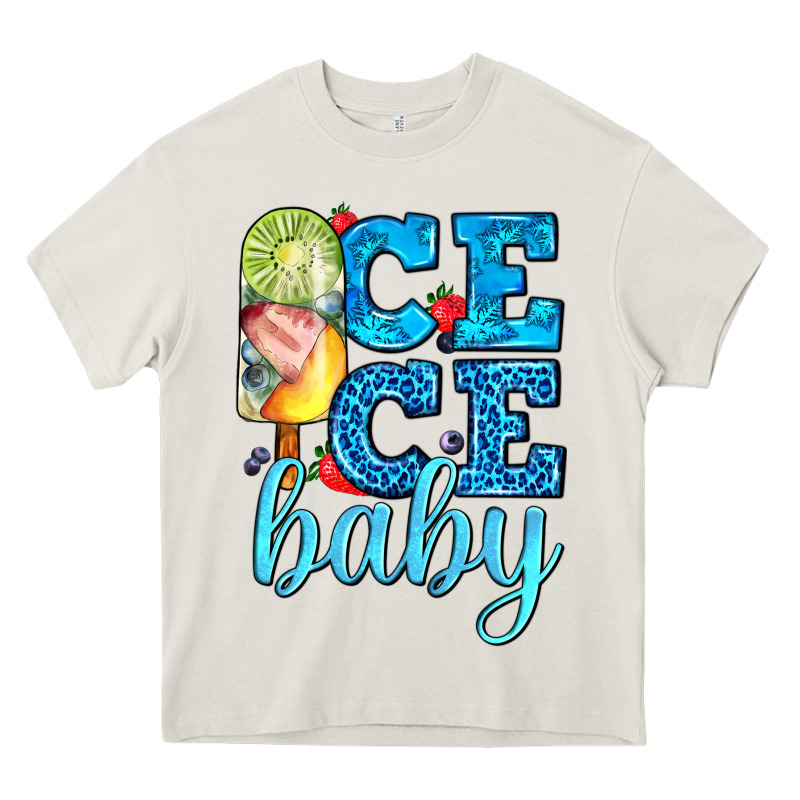 Ice Ice Baby With Popsicle Heavy Core Tee by AdoDesignShop | Teevron