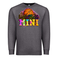 Charcoal Heather basketball mini Premium Sweatshirt - OliviaCreatesArt