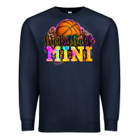 Navy basketball mini Premium Sweatshirt - OliviaCreatesArt