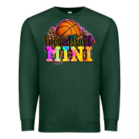 Sports Green basketball mini Premium Sweatshirt - OliviaCreatesArt