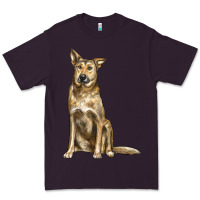 Plum chinook dog Premium Tee - LillyAllenDesigns