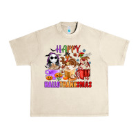 Sandshell happy hallothanksmas Urban Heavy Tee - MaliasSmallBusiness