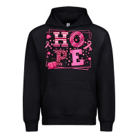 Black Hope Breast Cancer Awareness Fall Urban Hoodie - LillyAllenDesigns