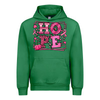 Emerald Hope Breast Cancer Awareness Fall Urban Hoodie - LillyAllenDesigns