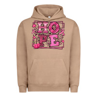 Pigment Burro Hope Breast Cancer Awareness Fall Urban Hoodie - LillyAllenDesigns