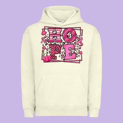 Hope Breast Cancer Awareness Fall Urban Hoodie Designed By Lillyallendesigns