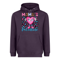 Plum mama's valentine olivia Heavyweight Hoodie - OliviaCreatesArt