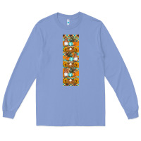 Colony Blue fall gnomes pen wrap Long Sleeve Tee - Artiststas
