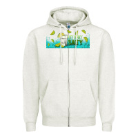 Oatmeal Heather let's get salty with lime Zipper Hoodie - TumblerDesignByShophia