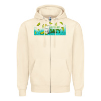 Sandshell let's get salty with lime Zipper Hoodie - TumblerDesignByShophia