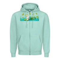 Seafoam let's get salty with lime Zipper Hoodie - TumblerDesignByShophia
