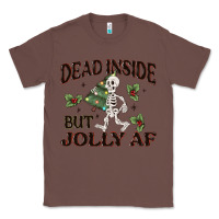 Chestnut dead inside but jolly af Classic Tee - MaliasSmallBusiness