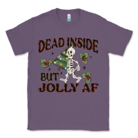 Lavender dead inside but jolly af Classic Tee - MaliasSmallBusiness