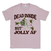Lilac dead inside but jolly af Classic Tee - MaliasSmallBusiness
