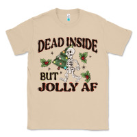 Mushroom dead inside but jolly af Classic Tee - MaliasSmallBusiness