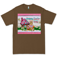 Cacao happy easter y'all  rabbit Premium Tee - BarkalooDesign