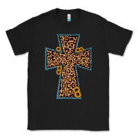 Black leopard sunflower cross Classic Tee - JahusDesignShop