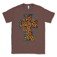 Chestnut leopard sunflower cross Classic Tee - JahusDesignShop