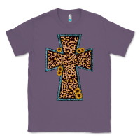 Lavender leopard sunflower cross Classic Tee - JahusDesignShop