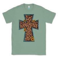 Sage leopard sunflower cross Classic Tee - JahusDesignShop