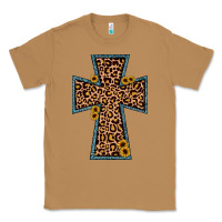 Toasted Coconut leopard sunflower cross Classic Tee - JahusDesignShop