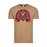 Vintage Coffee valentines heart rainbow Vintage Tee - JahusDesignShop