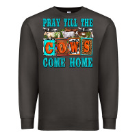 Smoke pray till the cows come home olivia Premium Sweatshirt - OliviaCreatesArt