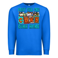 True Royal pray till the cows come home olivia Premium Sweatshirt - OliviaCreatesArt